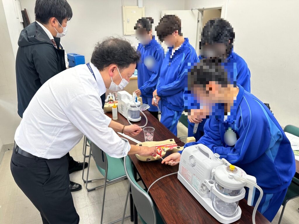 2025年度「トライやる・ウィーク」（職場体験）で中学生の受け入れを実施いたしました